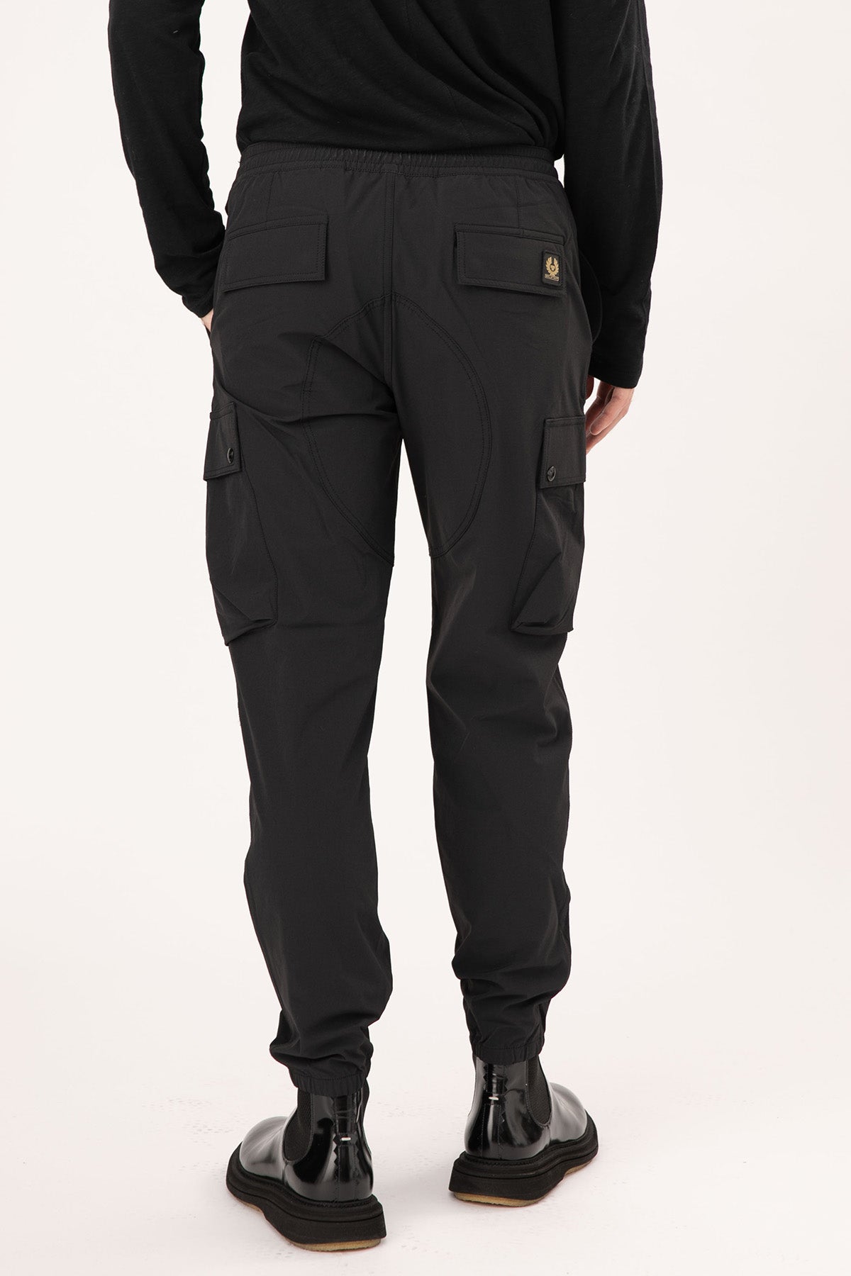 Belstaff Techmaster Beli Lastikli Streç Kargo Pantolon-Libas Trendy Fashion Store