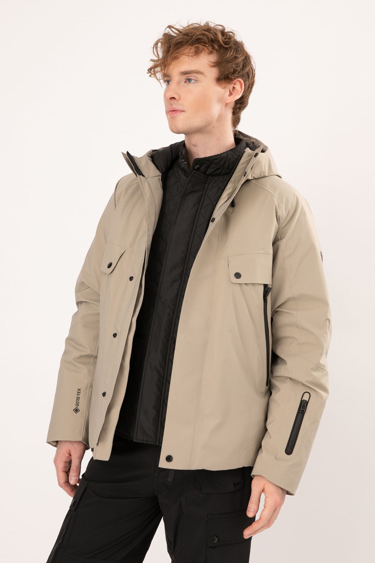 Belstaff Kapüşonlu Goretex Mont-Libas Trendy Fashion Store