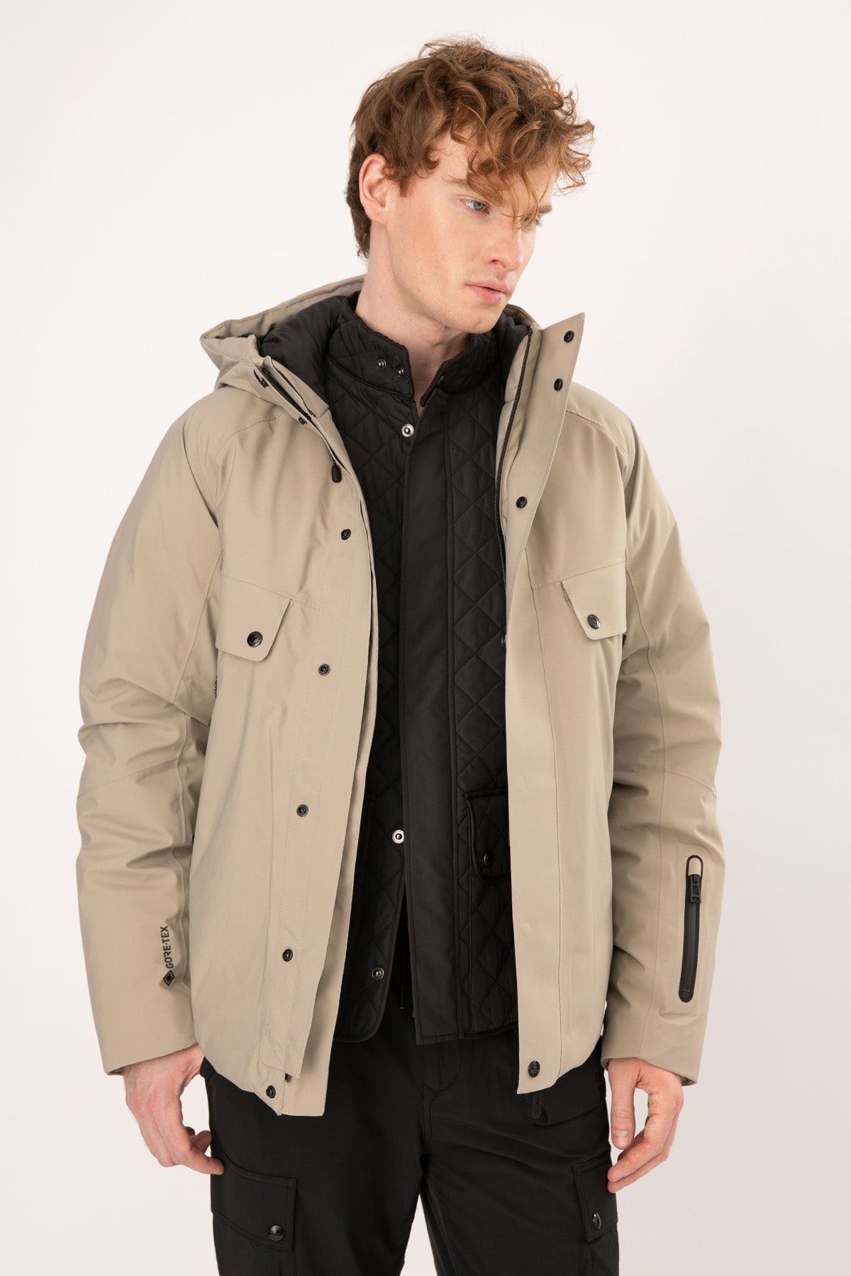 Belstaff Kapüşonlu Goretex Mont-Libas Trendy Fashion Store