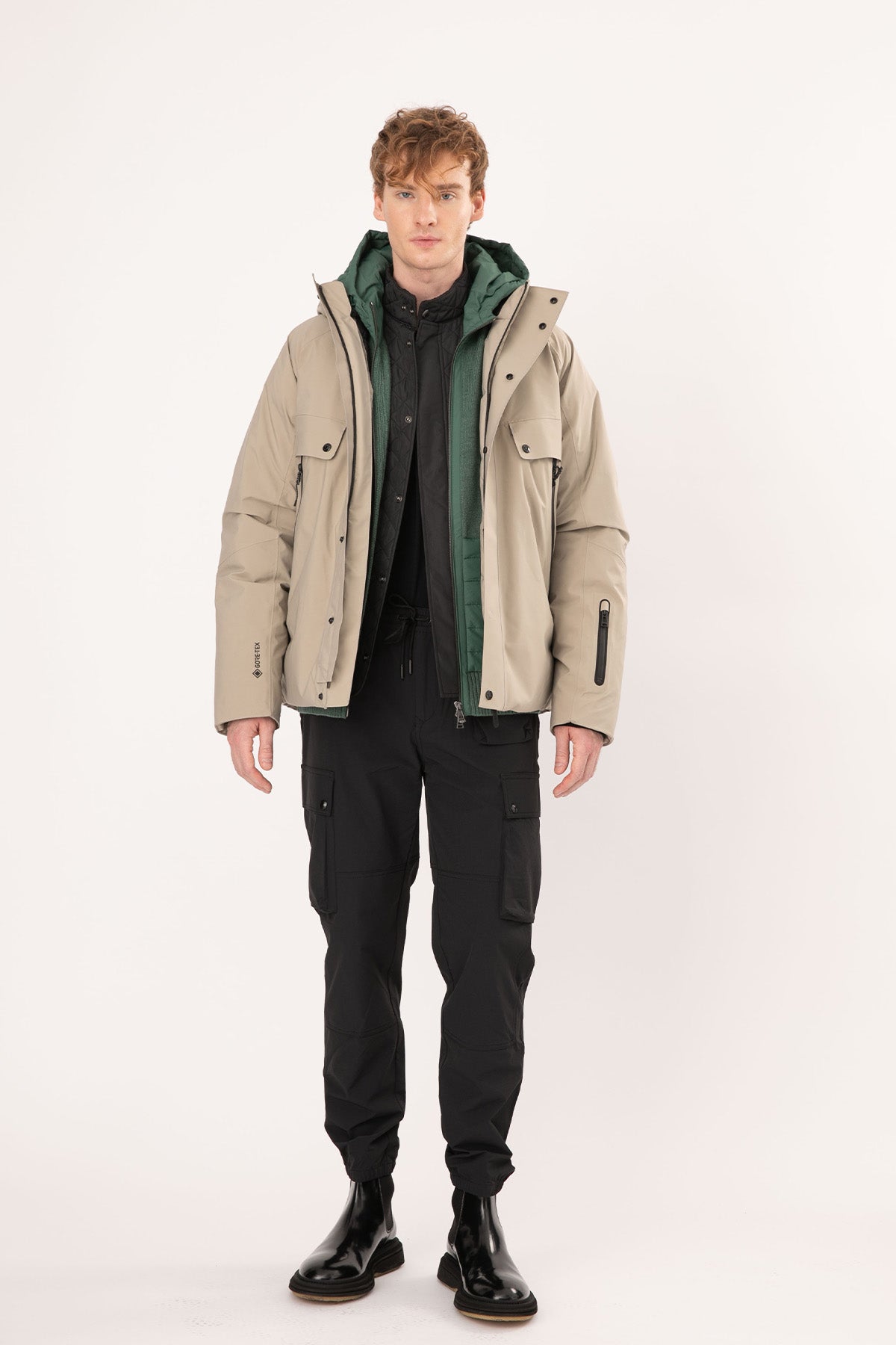 Belstaff Kapüşonlu Goretex Mont-Libas Trendy Fashion Store