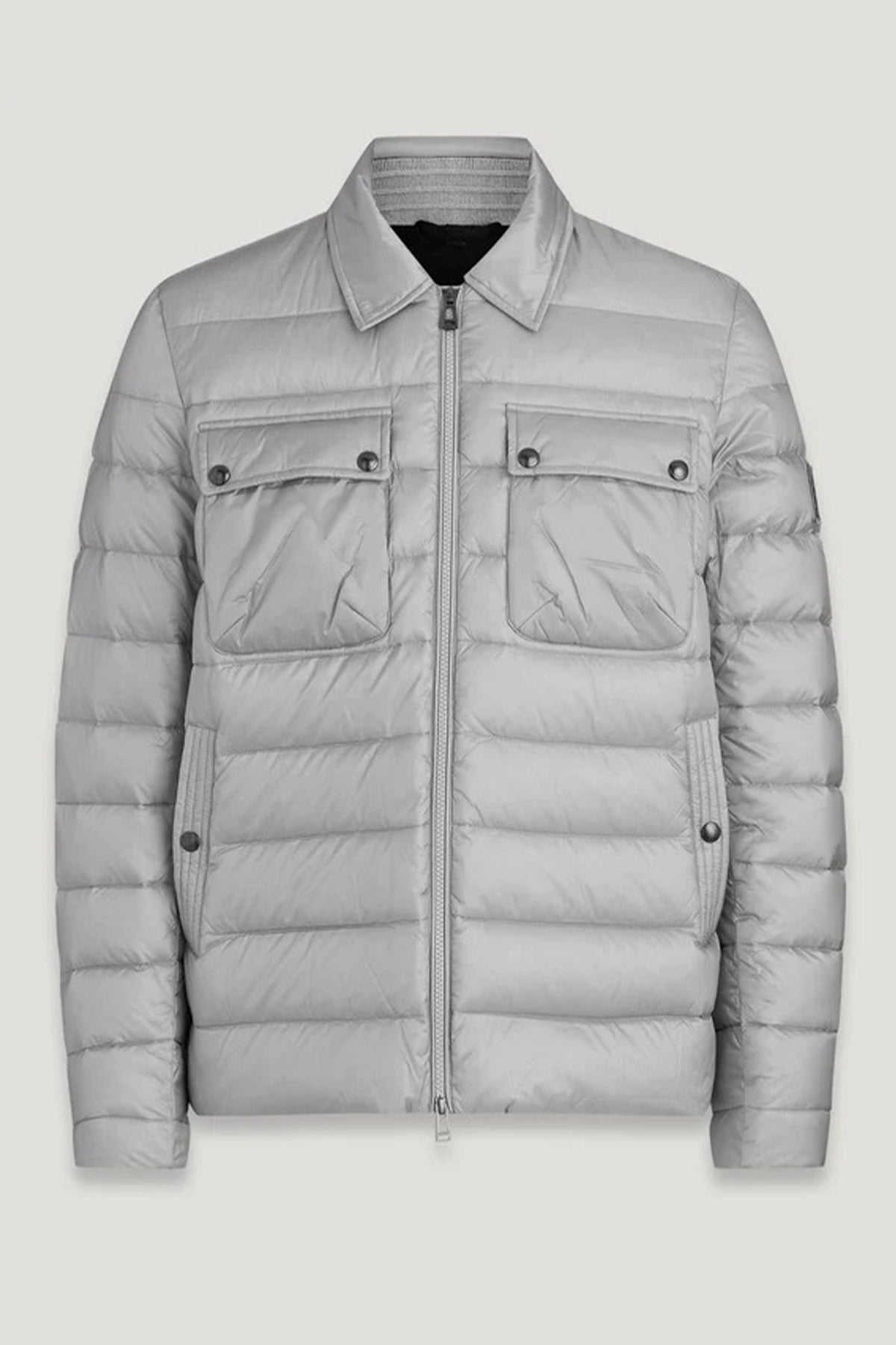 Belstaff Cep Detaylı İnce Puffer Mont-Libas Trendy Fashion Store