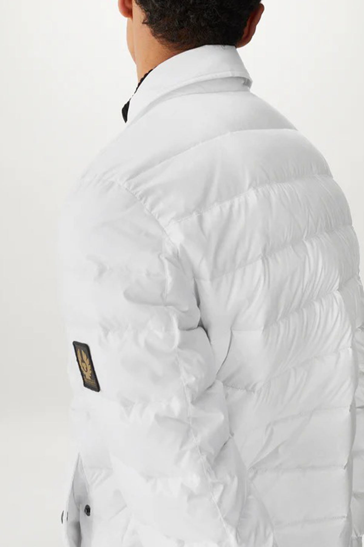 Belstaff Cep Detaylı İnce Puffer Mont-Libas Trendy Fashion Store