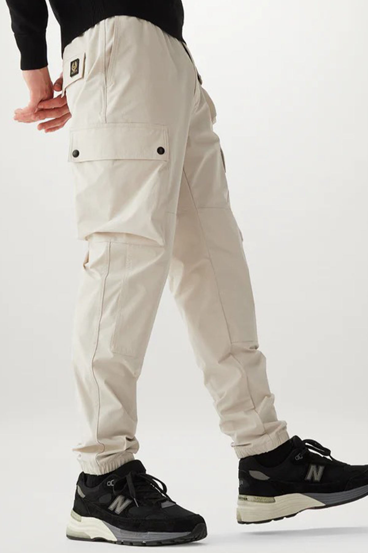 Belstaff Techmaster Beli Lastikli Streç Kargo Pantolon-Libas Trendy Fashion Store