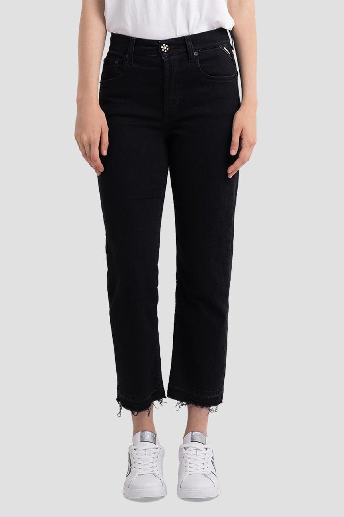 Replay Majike Cropped Straight Fit Jeans-Libas Trendy Fashion Store