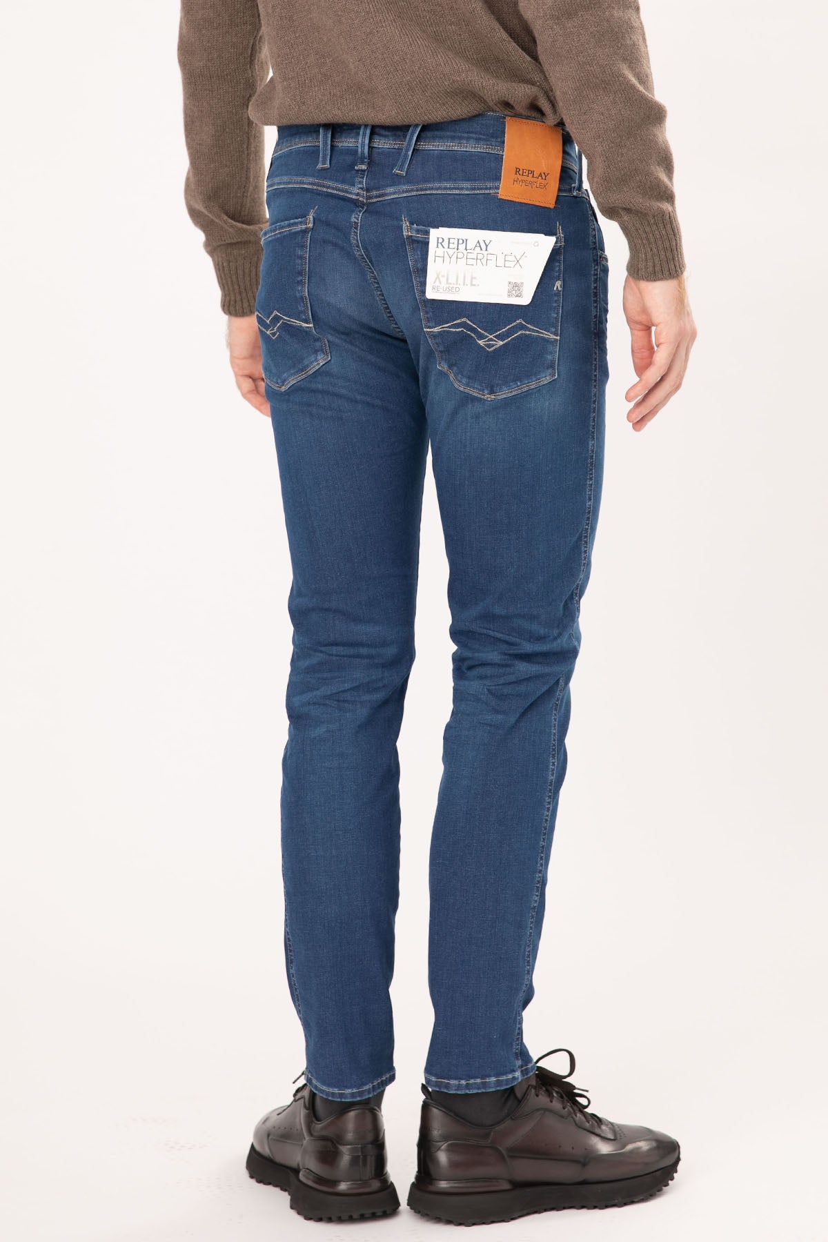 Replay Hyperflex X-Lite Re-Used Anbass Slim Fit Jeans-Libas Trendy Fashion Store
