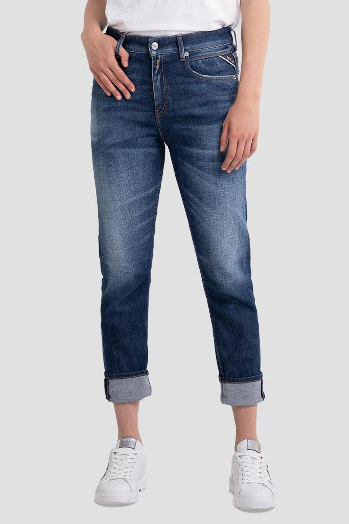 Replay Marty Slim Boyfriend Fit Jeans-Libas Trendy Fashion Store