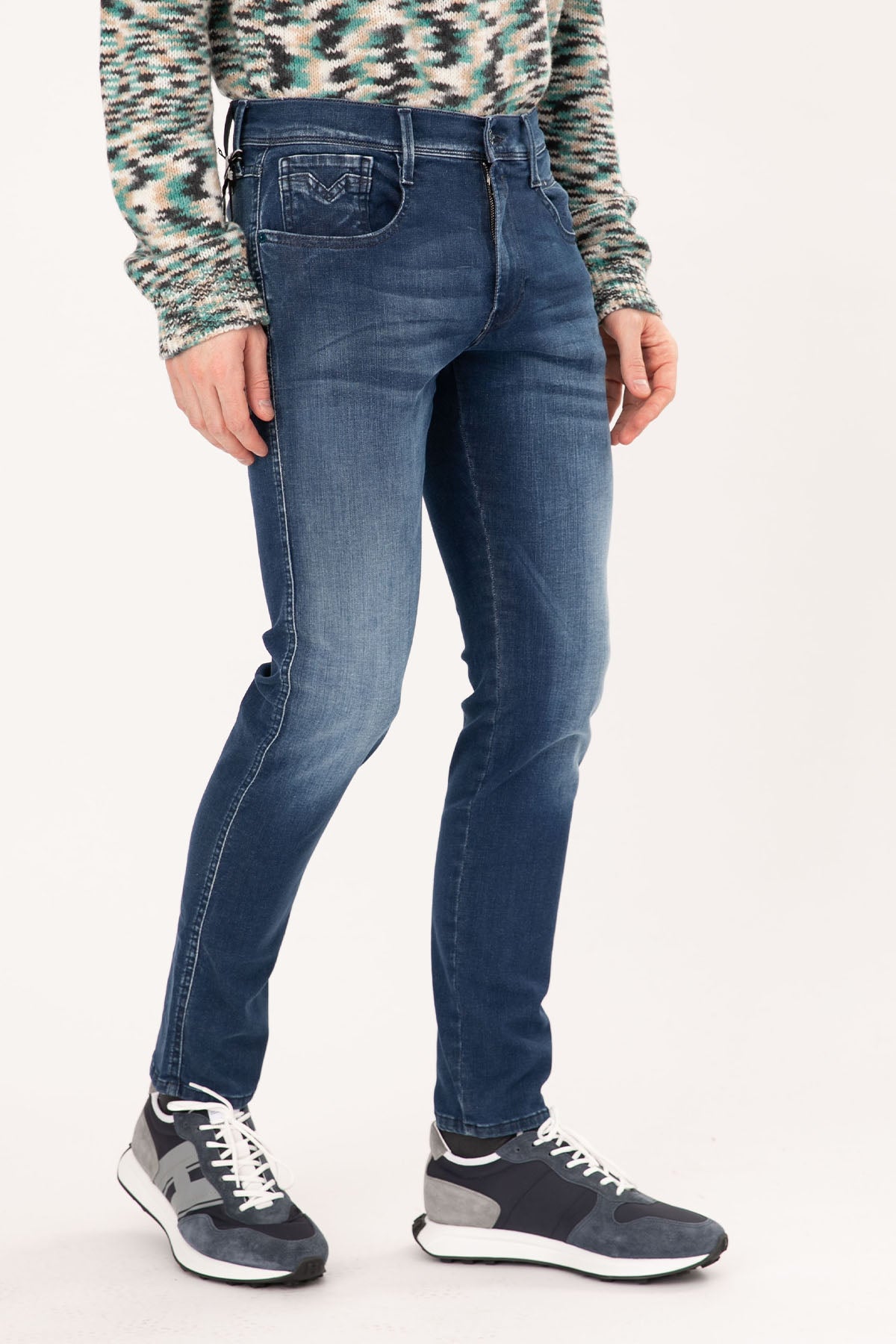 Replay Hyperflex Re-Used Anbass Slim Fit Jeans-Libas Trendy Fashion Store