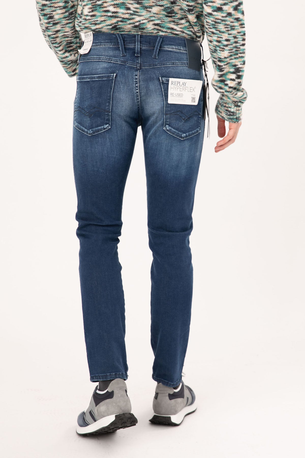 Replay Hyperflex Re-Used Anbass Slim Fit Jeans-Libas Trendy Fashion Store