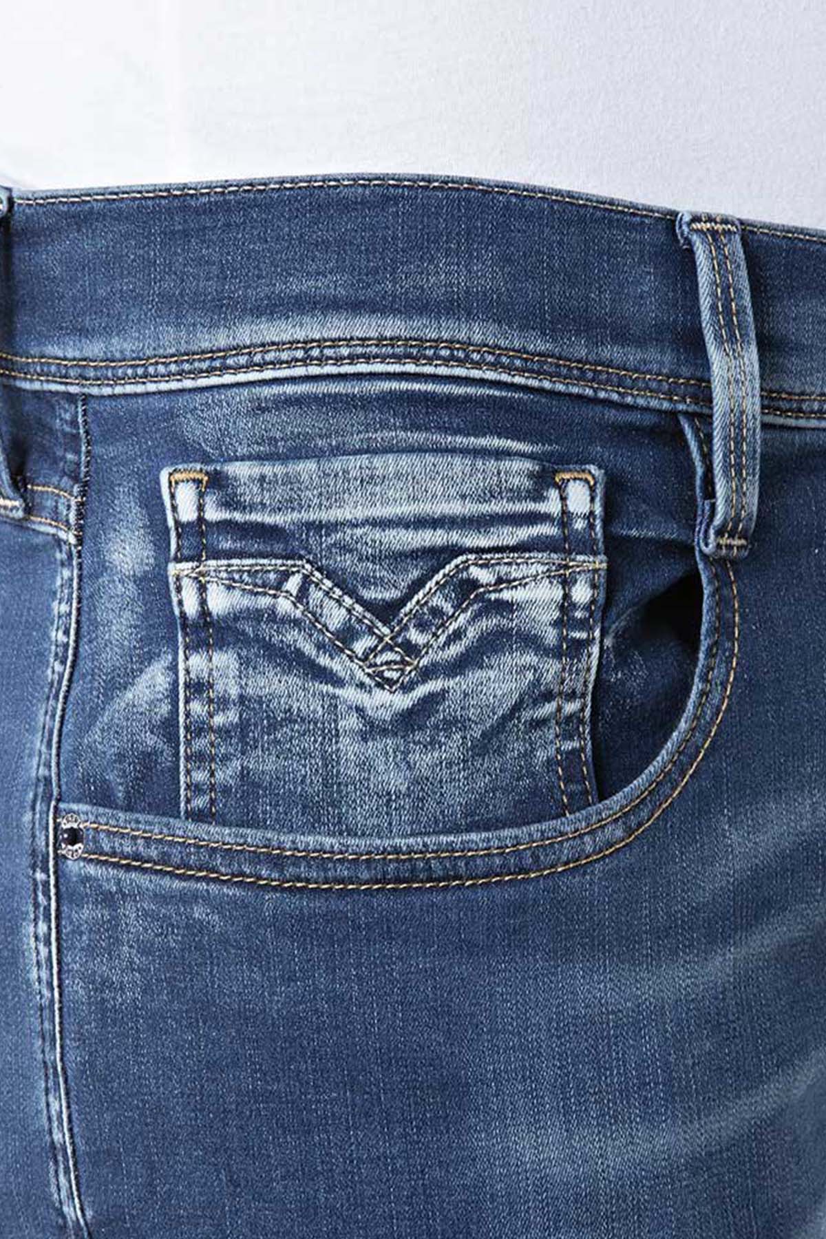 Replay Anbass Hyperflex X-Lite Re-Used Slim Fit Jeans-Libas Trendy Fashion Store