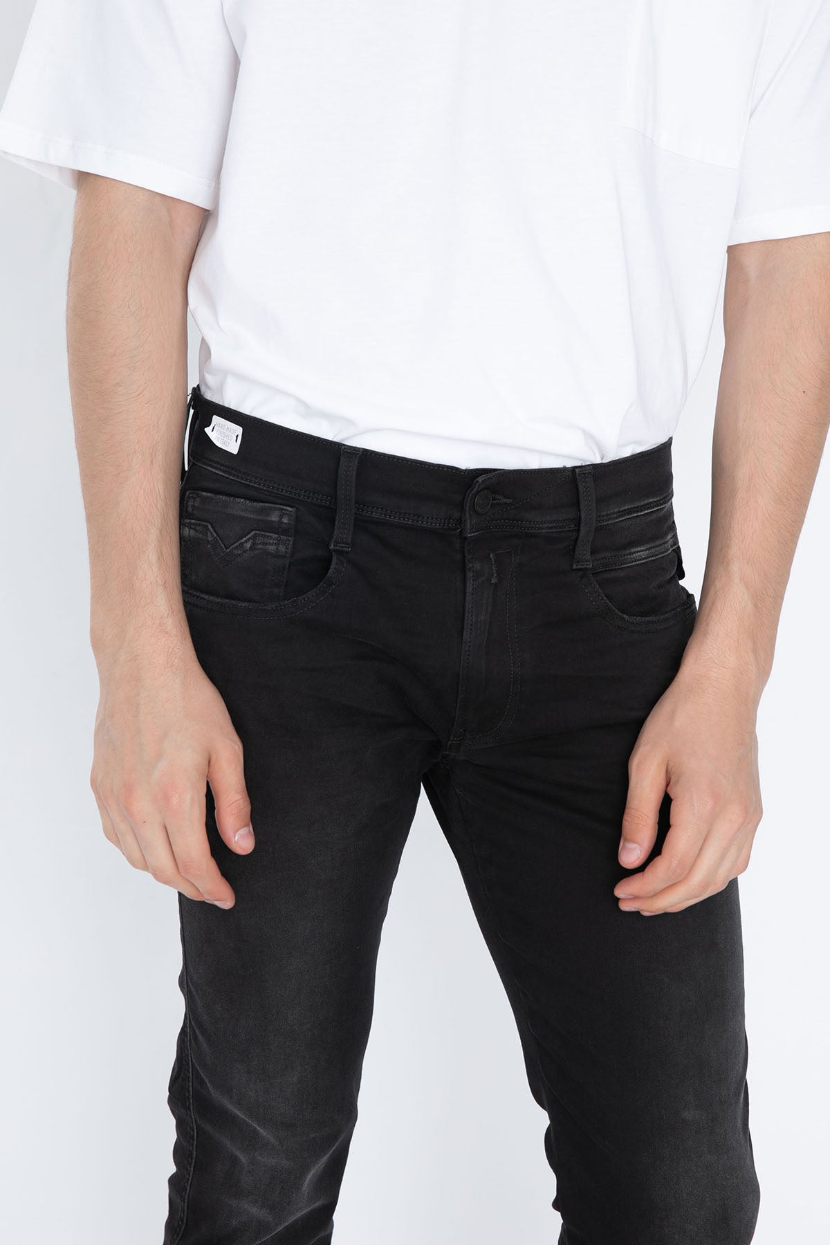 Replay Anbass Hyperflex X-Lite Re-Used Slim Fit Jeans-Libas Trendy Fashion Store