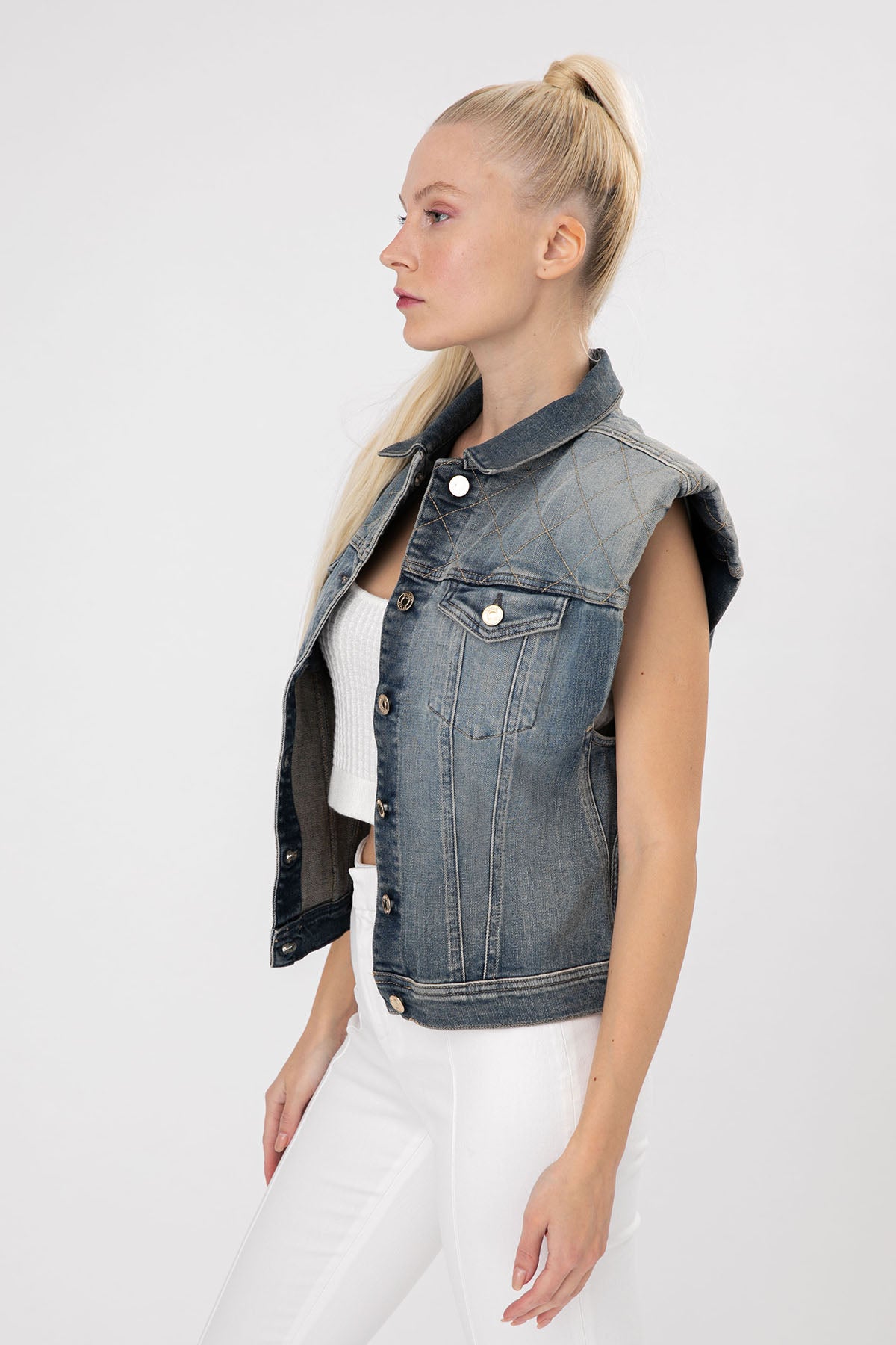 Replay Denim Yelek-Libas Trendy Fashion Store