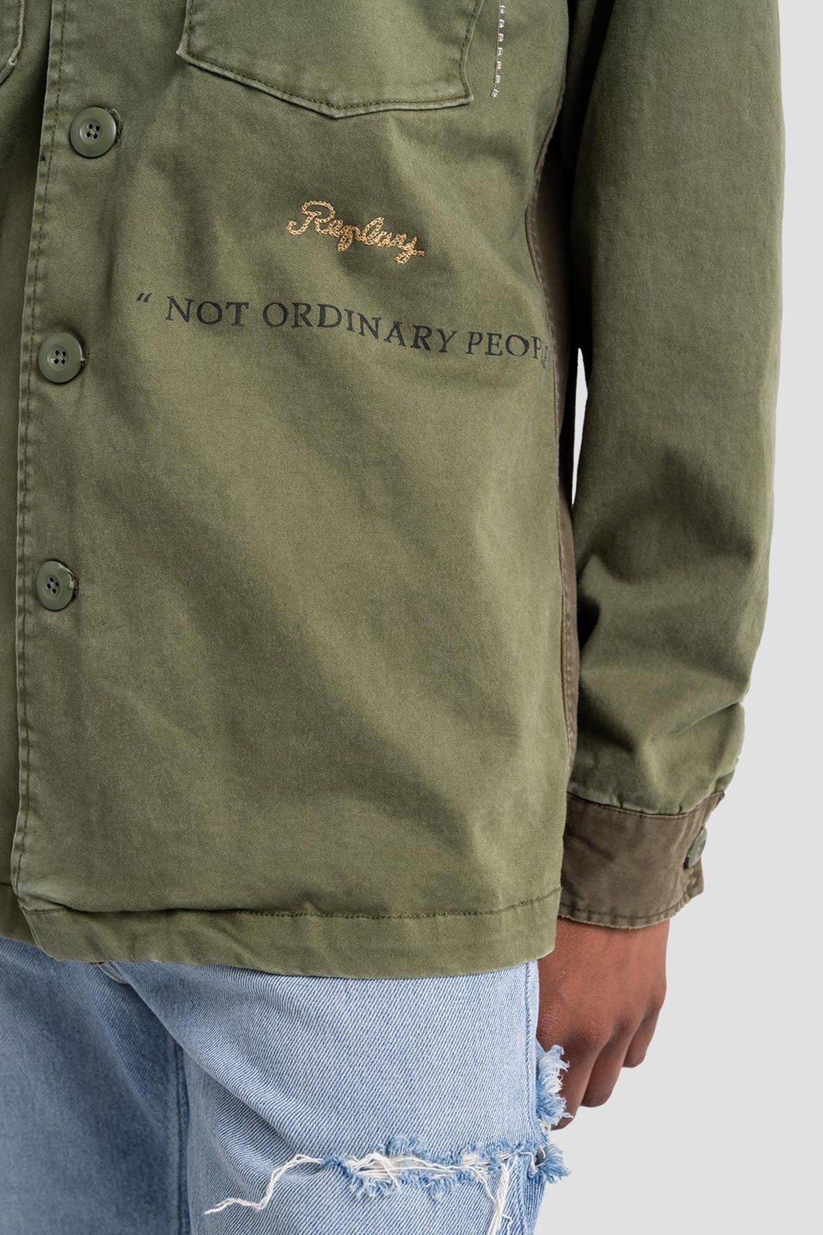 Replay Cep Detaylı Çift Renk Gömlek-Libas Trendy Fashion Store