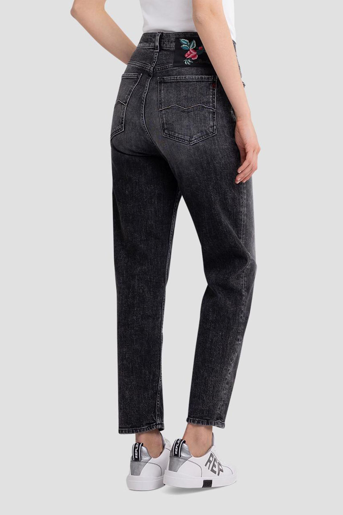 Replay Kiley Tapered Leg Fit Yüksek Bel Jeans-Libas Trendy Fashion Store