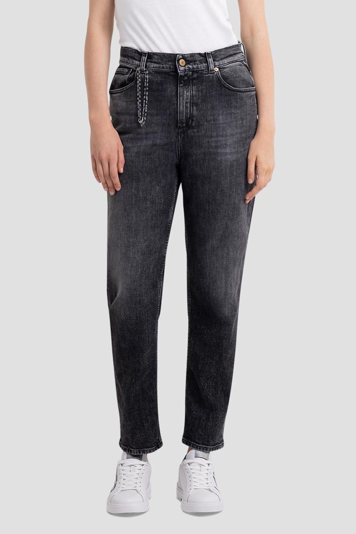 Replay Kiley Tapered Leg Fit Yüksek Bel Jeans-Libas Trendy Fashion Store