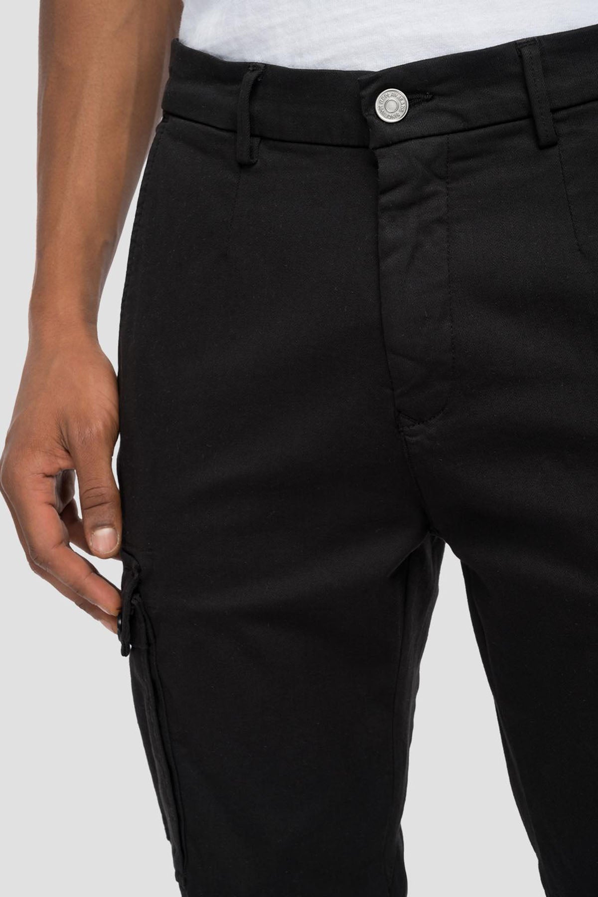 Replay Jaan Hyperflex X-Lite Slim Fit Kargo Pantolon-Libas Trendy Fashion Store