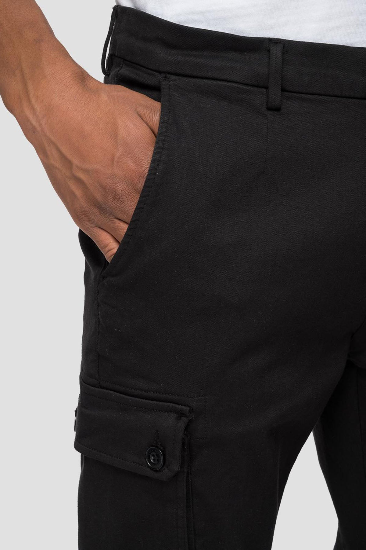 Replay Jaan Hyperflex X-Lite Slim Fit Kargo Pantolon-Libas Trendy Fashion Store