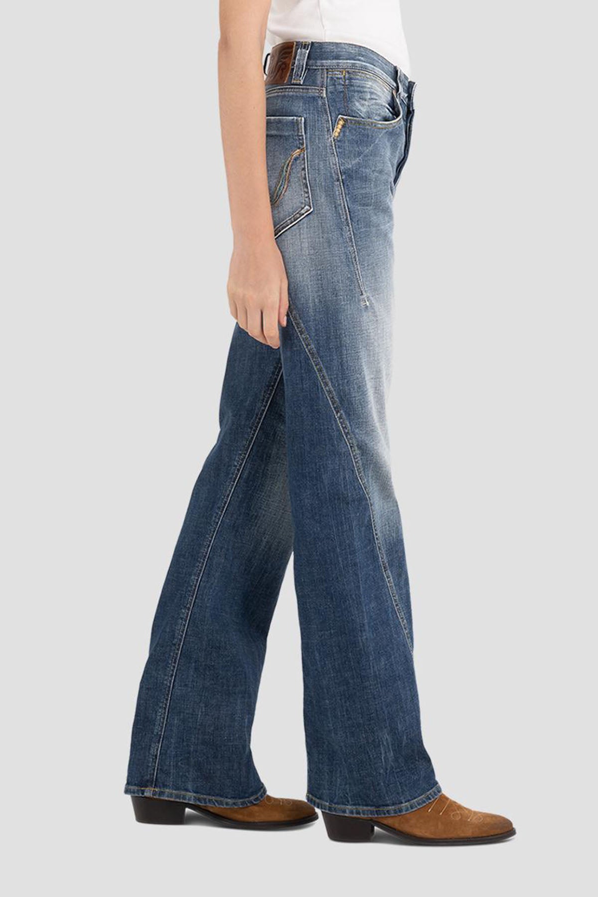 Replay Bootcut Yıkamalı Jeans-Libas Trendy Fashion Store