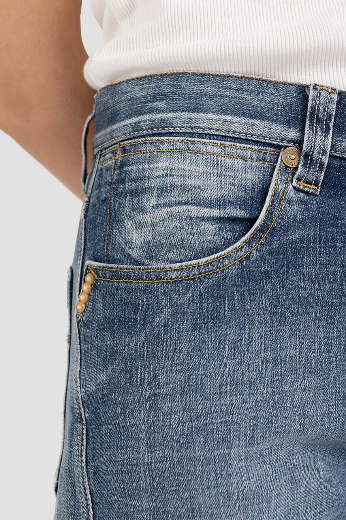 Replay Bootcut Yıkamalı Jeans-Libas Trendy Fashion Store