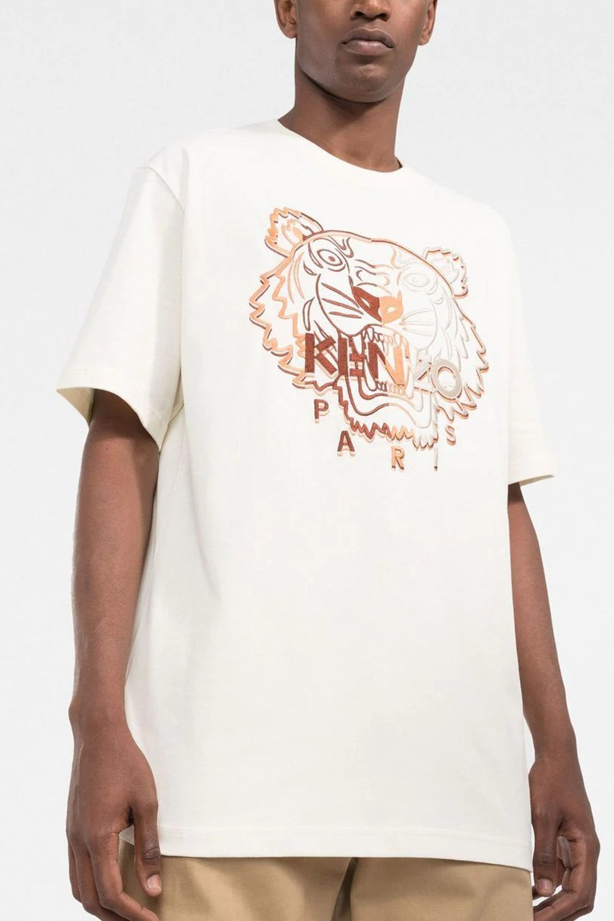 Kenzo Renk Geçişli Kaplan Logolu T-shirt-Libas Trendy Fashion Store