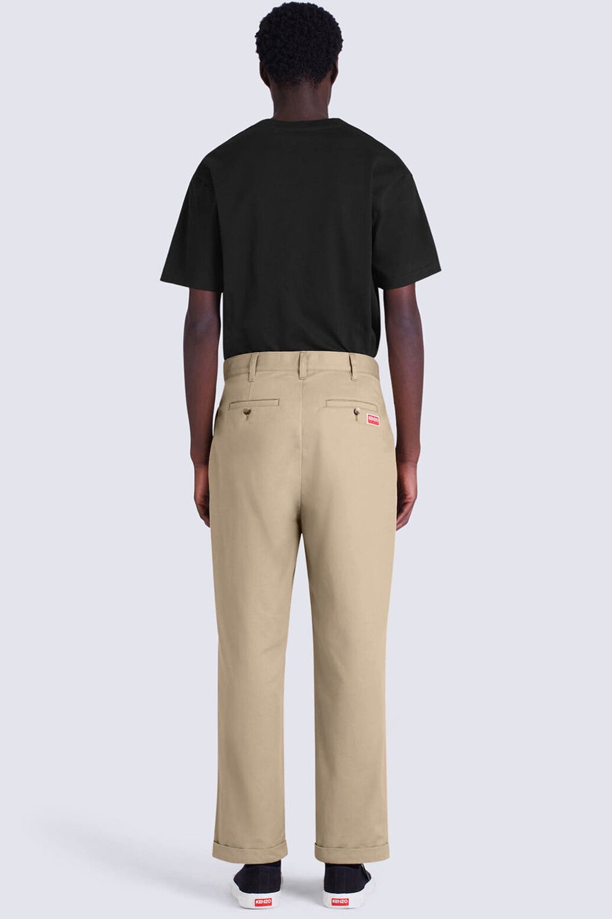 Kenzo Geniş Kesim Boke Flower Logolu T-shirt-Libas Trendy Fashion Store