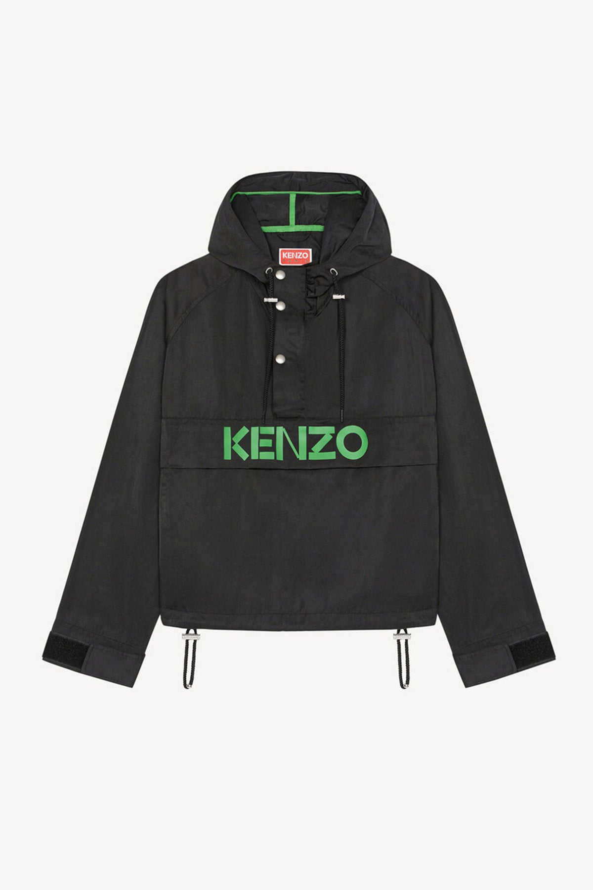 Kenzo Logolu Kanguru Cep Anorak Ceket-Libas Trendy Fashion Store