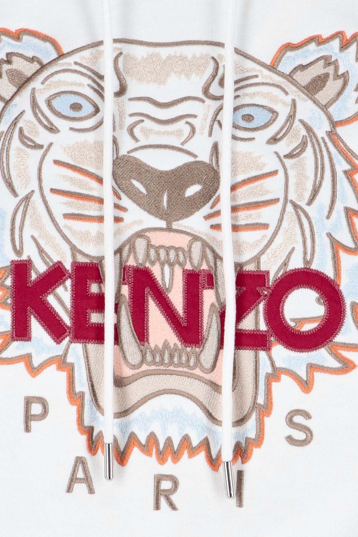 Kenzo Kaplan Logolu Kapüşonlu Sweatshirt-Libas Trendy Fashion Store