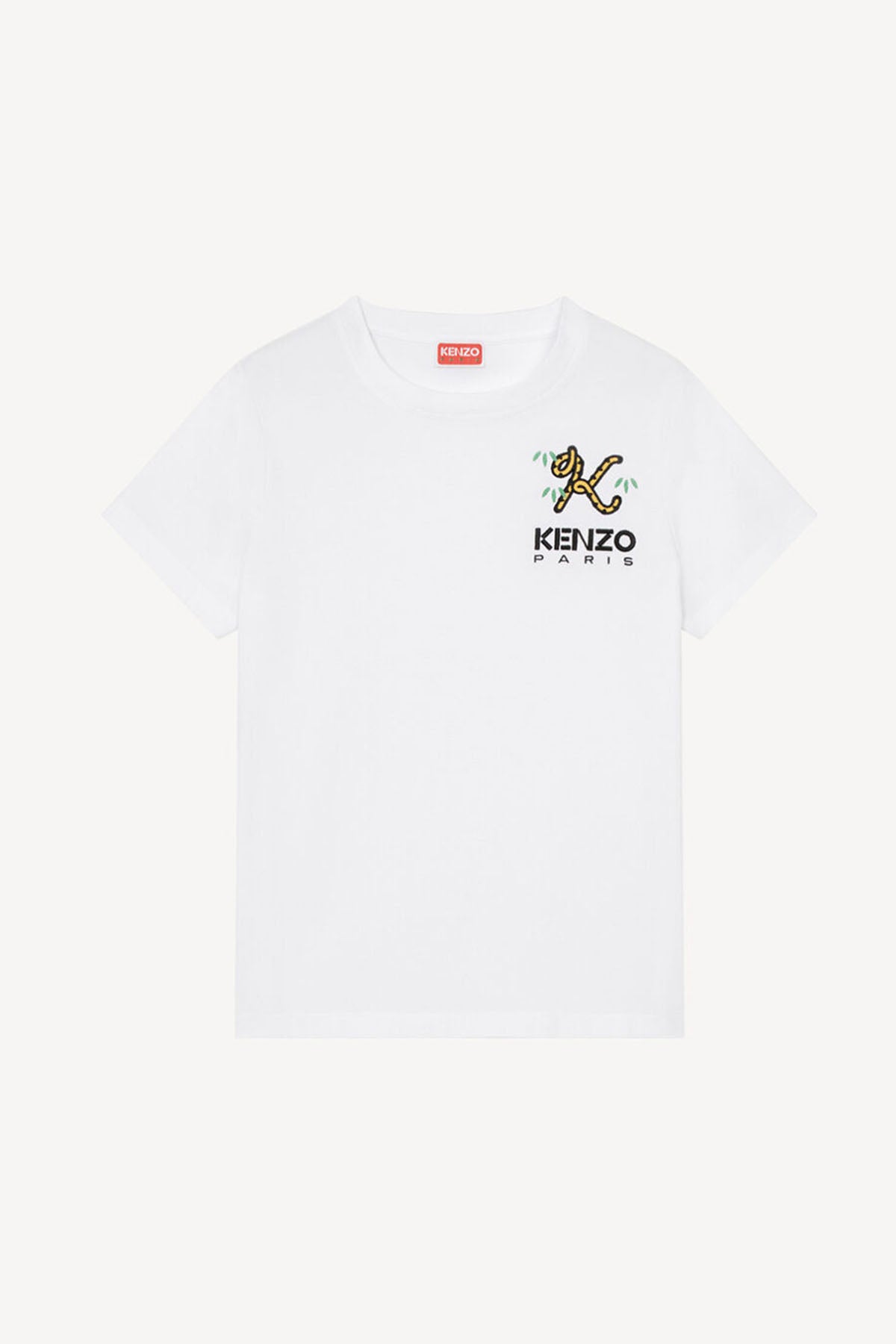 Kenzo Geniş Kesim Kaplan Kuyruğu Armalı K Logolu T-shirt-Libas Trendy Fashion Store