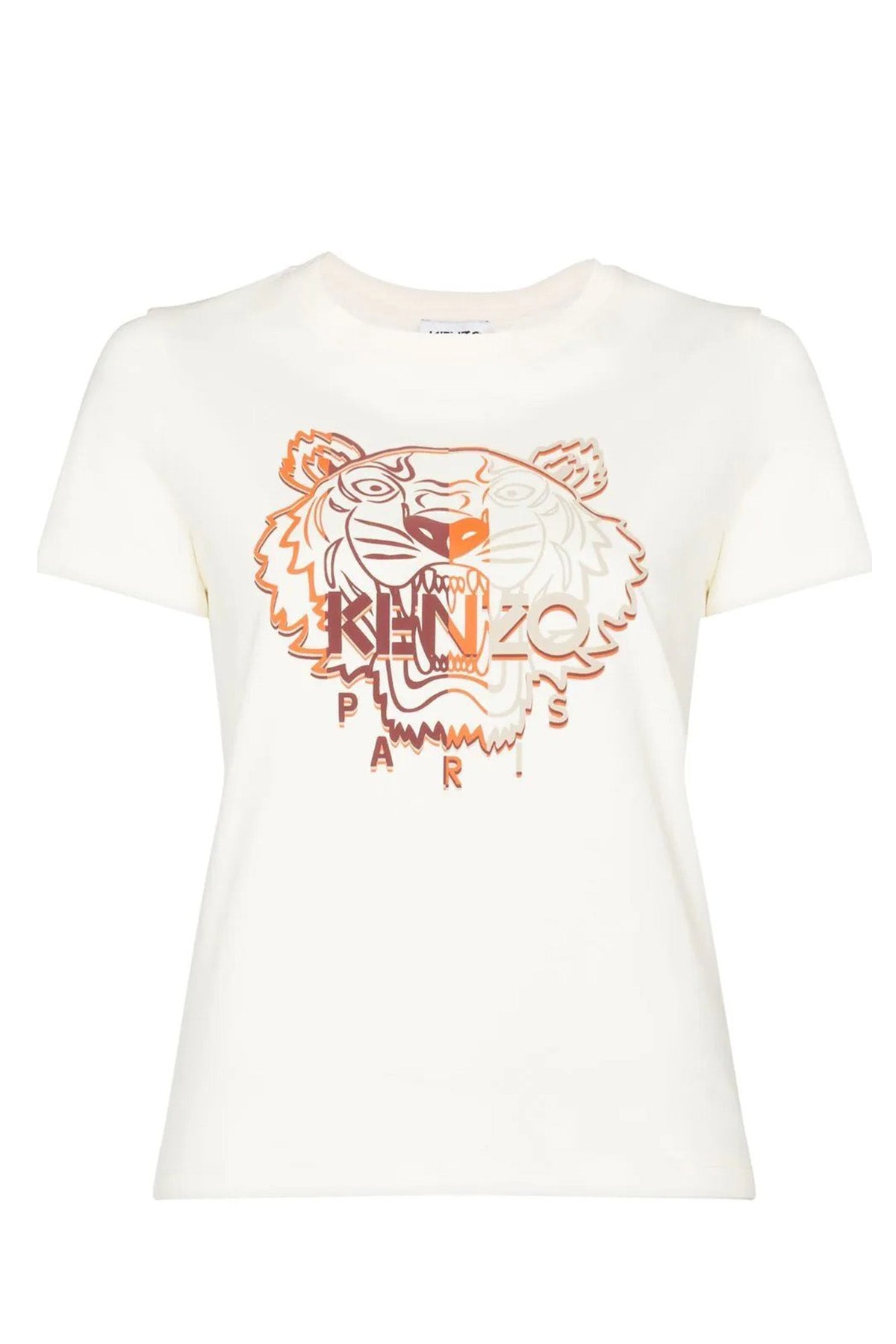 Kenzo Renk Geçişli Kaplan Logolu T-shirt-Libas Trendy Fashion Store