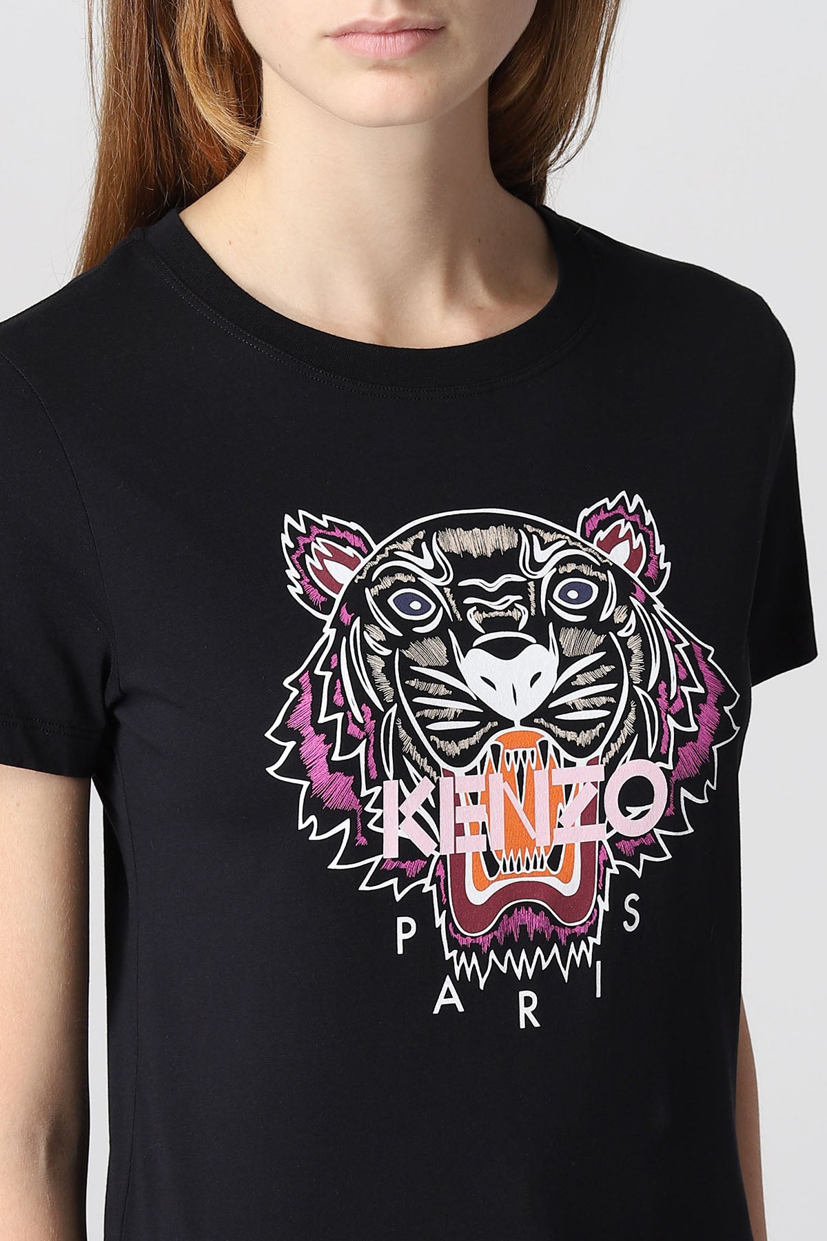 Kenzo Kaplan Logolu T-shirt-Libas Trendy Fashion Store