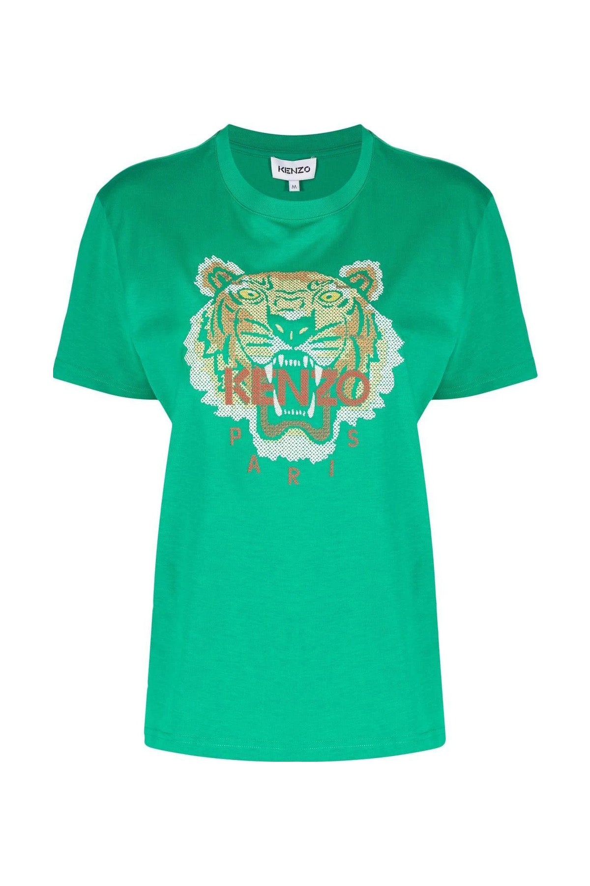 Kenzo Nakış Kaplan Logolu T-shirt-Libas Trendy Fashion Store
