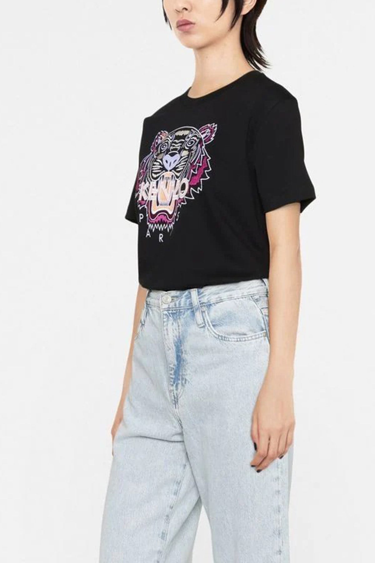 Kenzo Kaplan Logolu T-shirt-Libas Trendy Fashion Store