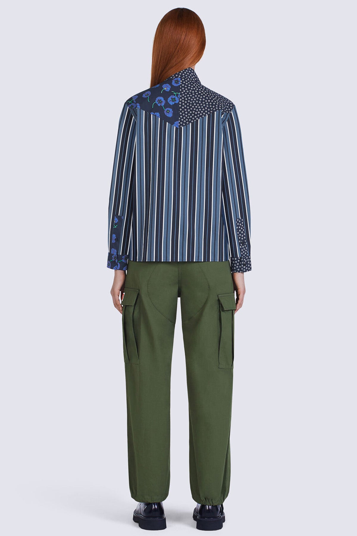 Kenzo Cep Detaylı Desenli Gömlek-Libas Trendy Fashion Store