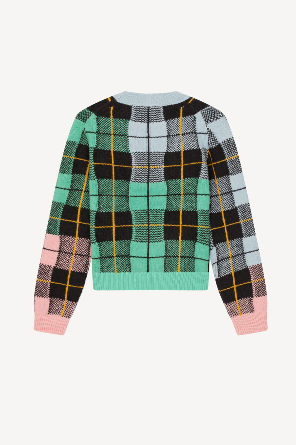 Kenzo Ekoseli Örgü Triko-Libas Trendy Fashion Store