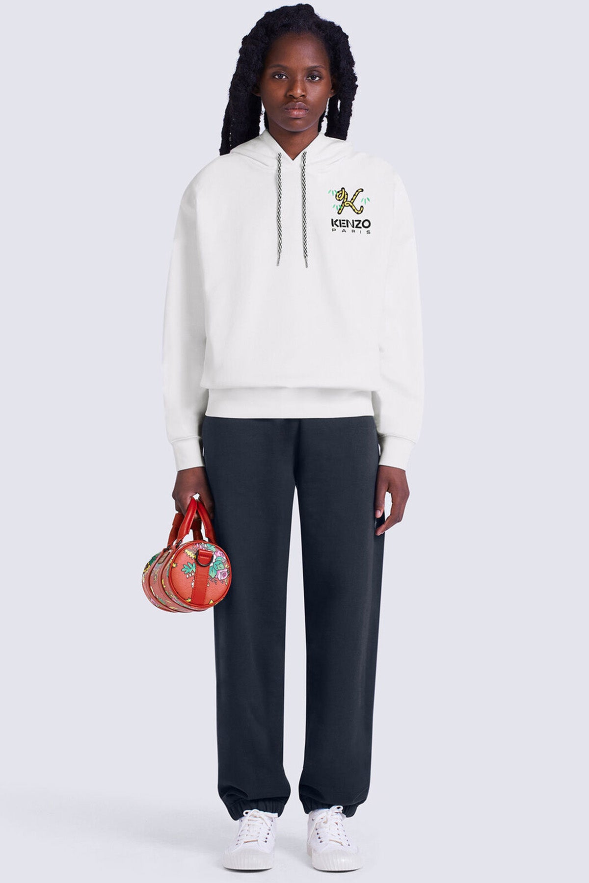 Kenzo Kaplan Kuyruğu Armalı K Logolu Kapüşonlu Sweatshirt-Libas Trendy Fashion Store