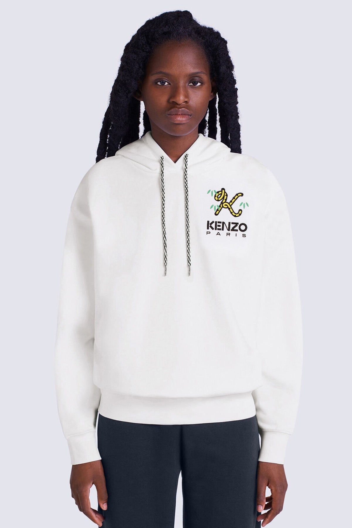 Kenzo Kaplan Kuyruğu Armalı K Logolu Kapüşonlu Sweatshirt-Libas Trendy Fashion Store