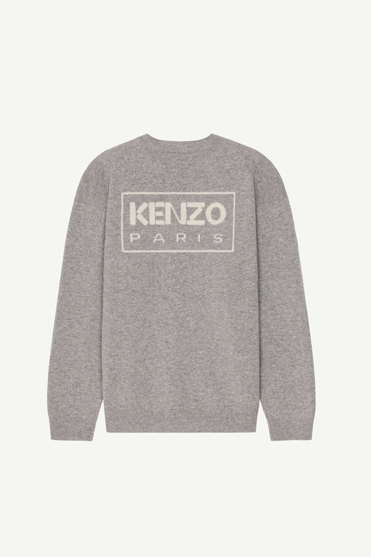 Kenzo Yuvarlak Yaka Boke Flower Logolu Yün Triko-Libas Trendy Fashion Store