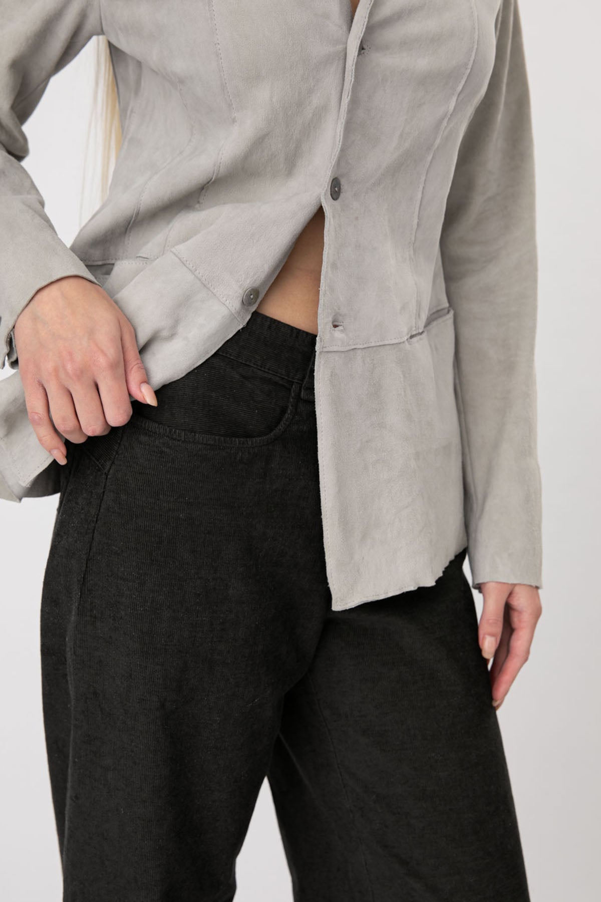 Transit Ketenli Crop Pantolon-Libas Trendy Fashion Store