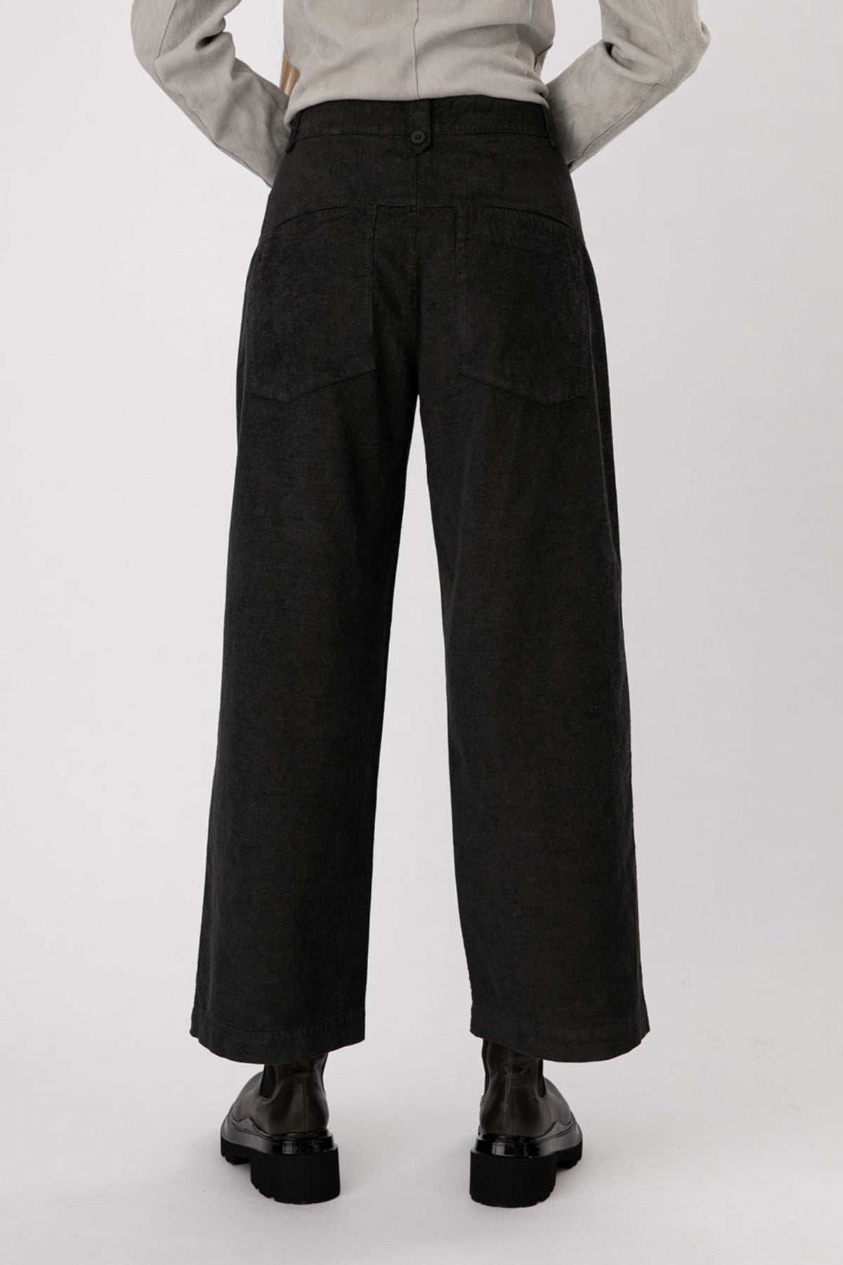 Transit Ketenli Crop Pantolon-Libas Trendy Fashion Store