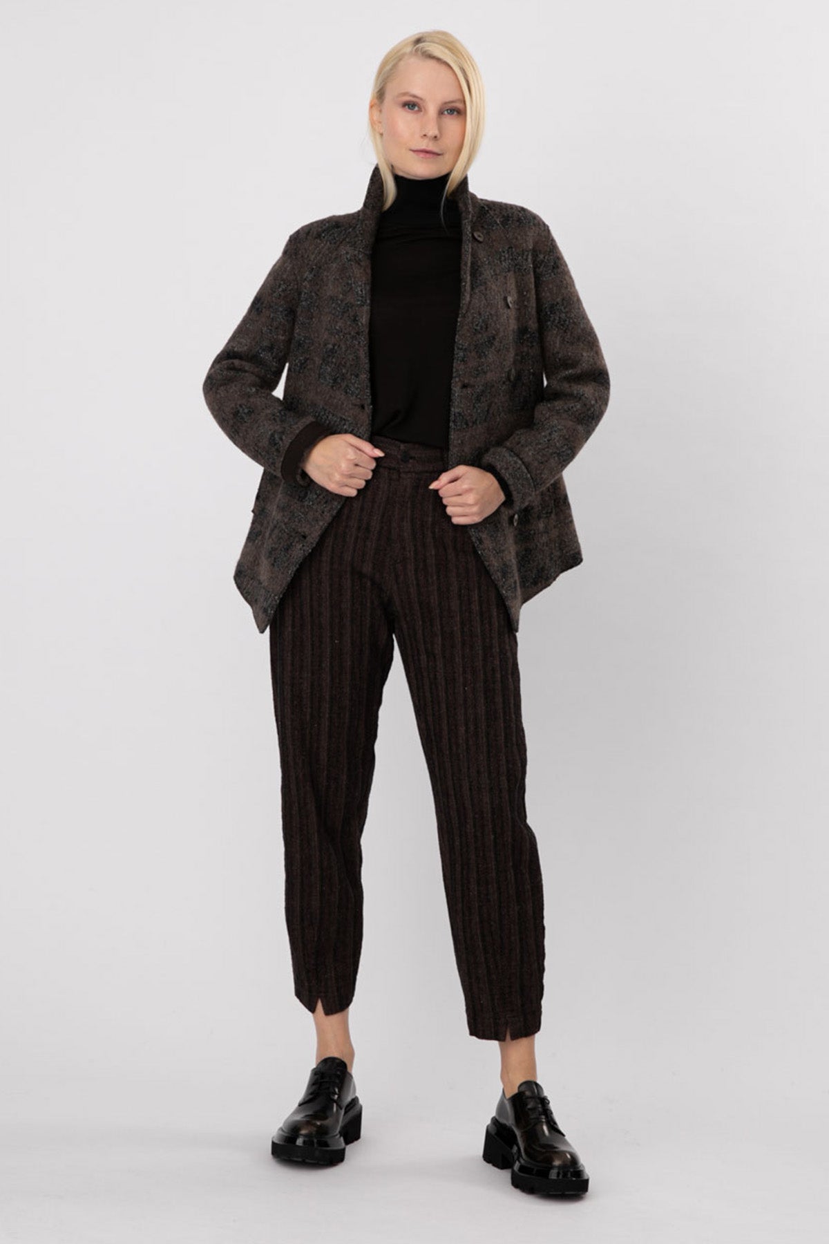 Transit Kruvaze Yün Ceket-Libas Trendy Fashion Store