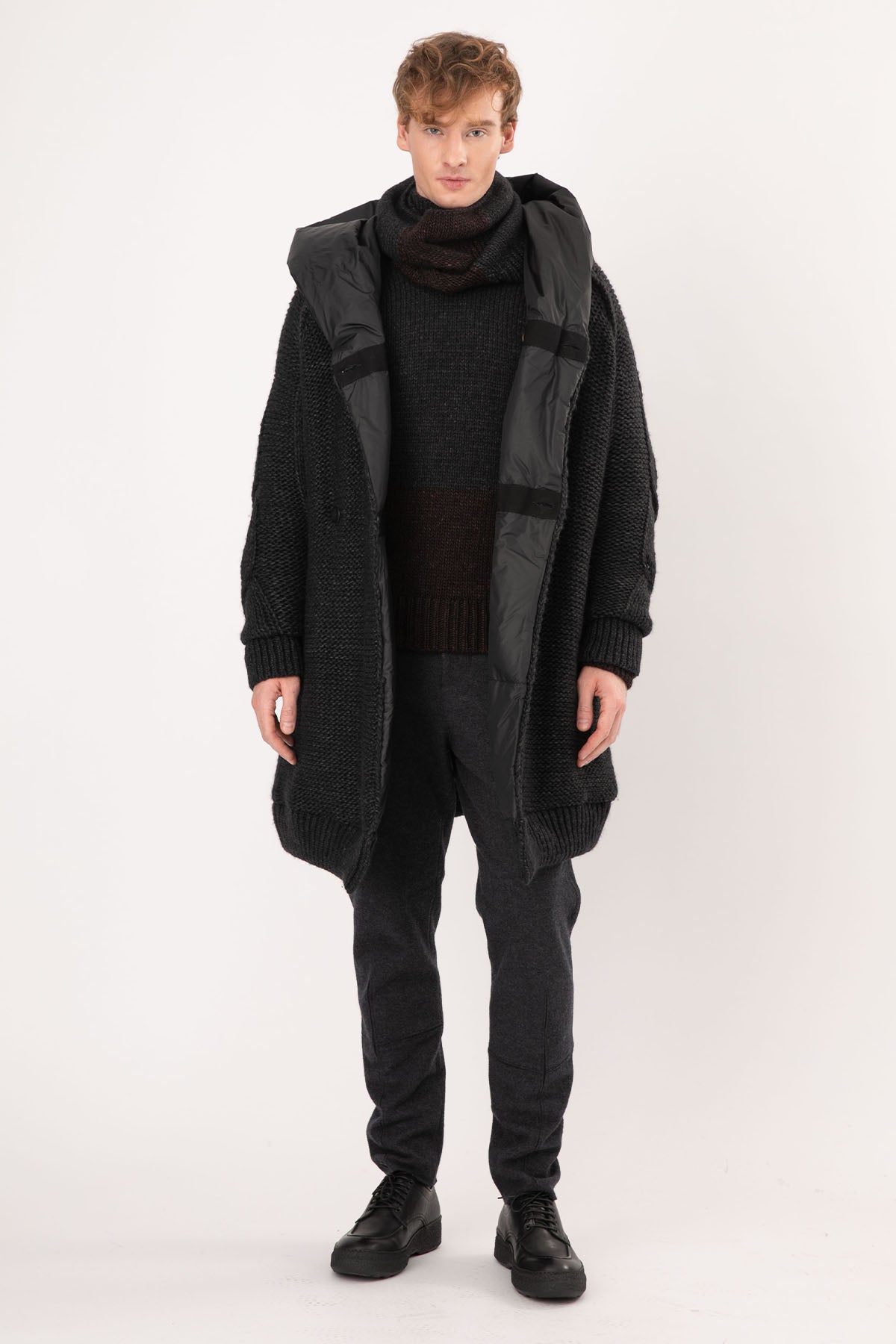 Transit Çift Taraflı Yün Kaban-Libas Trendy Fashion Store