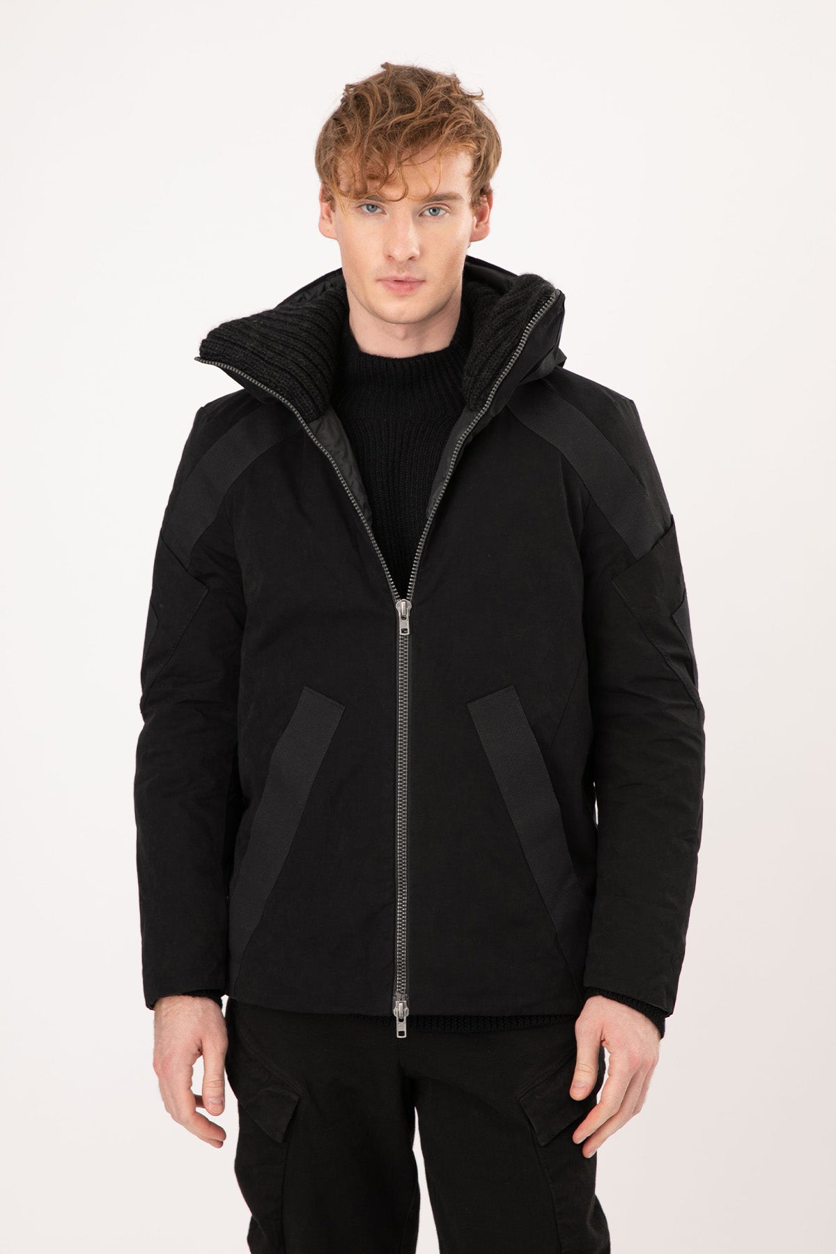 Transit Kapüşonlu Bomber Mont-Libas Trendy Fashion Store