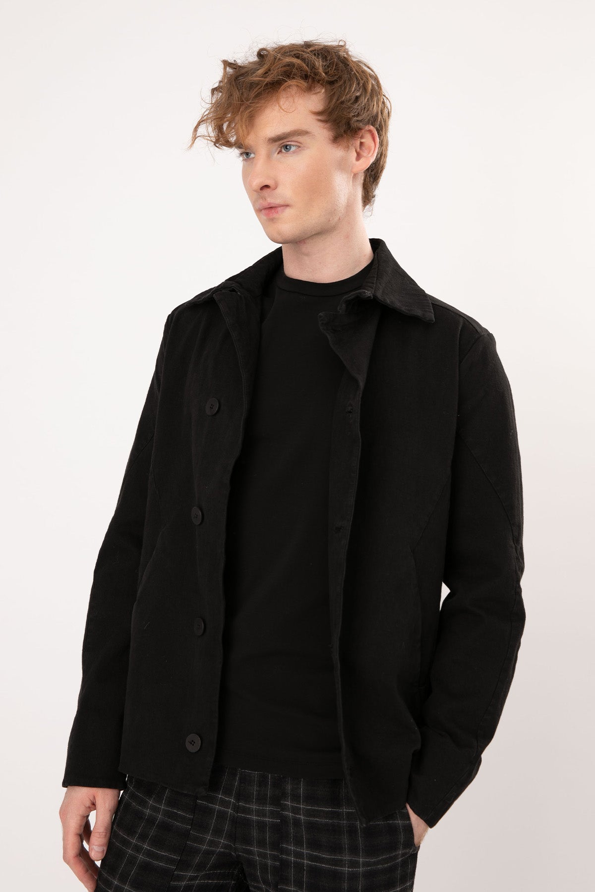 Transit Düğmeli Kısa Ceket-Libas Trendy Fashion Store