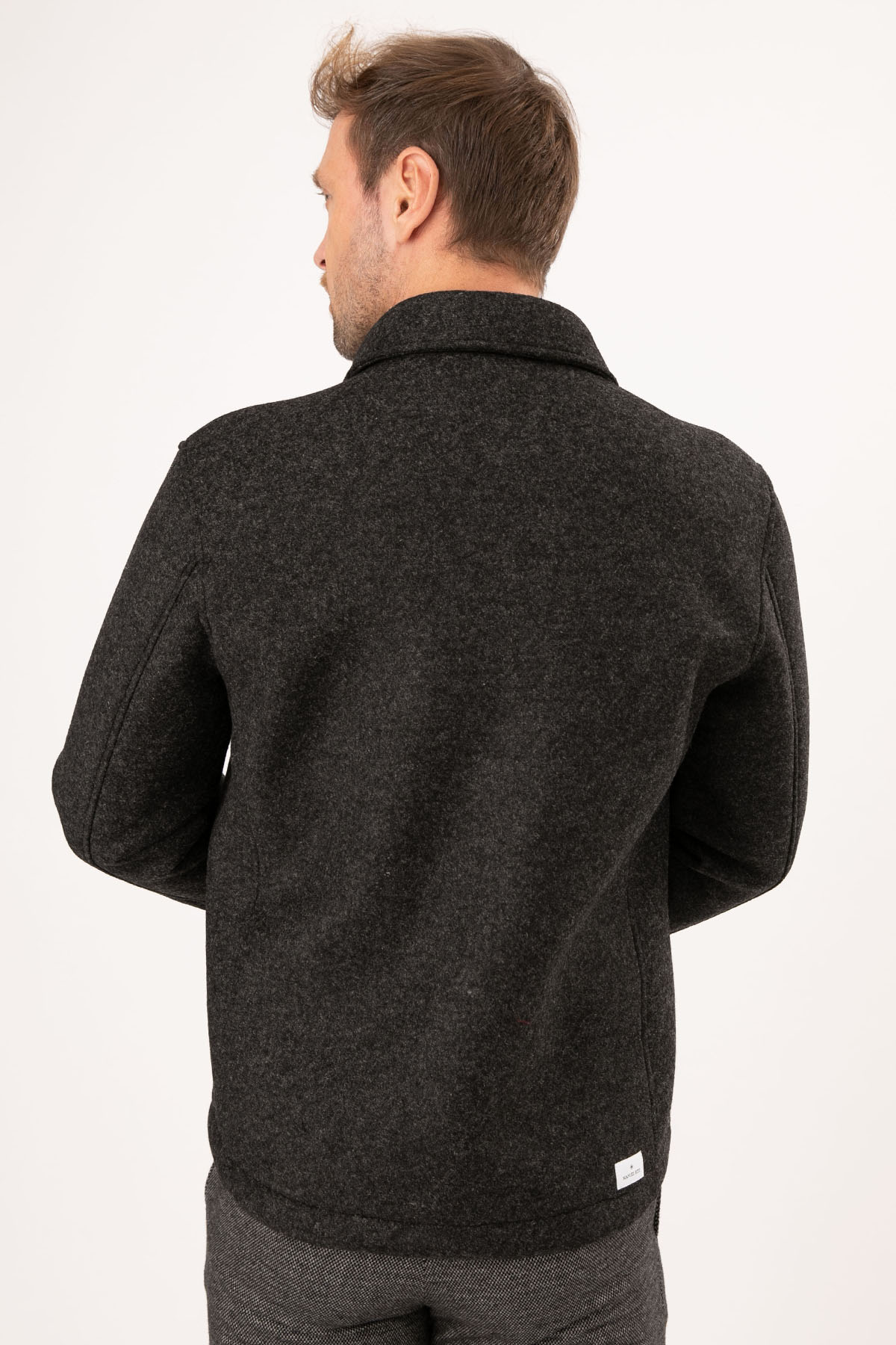 Manuel Ritz Cep Detaylı Yün Kaban-Libas Trendy Fashion Store