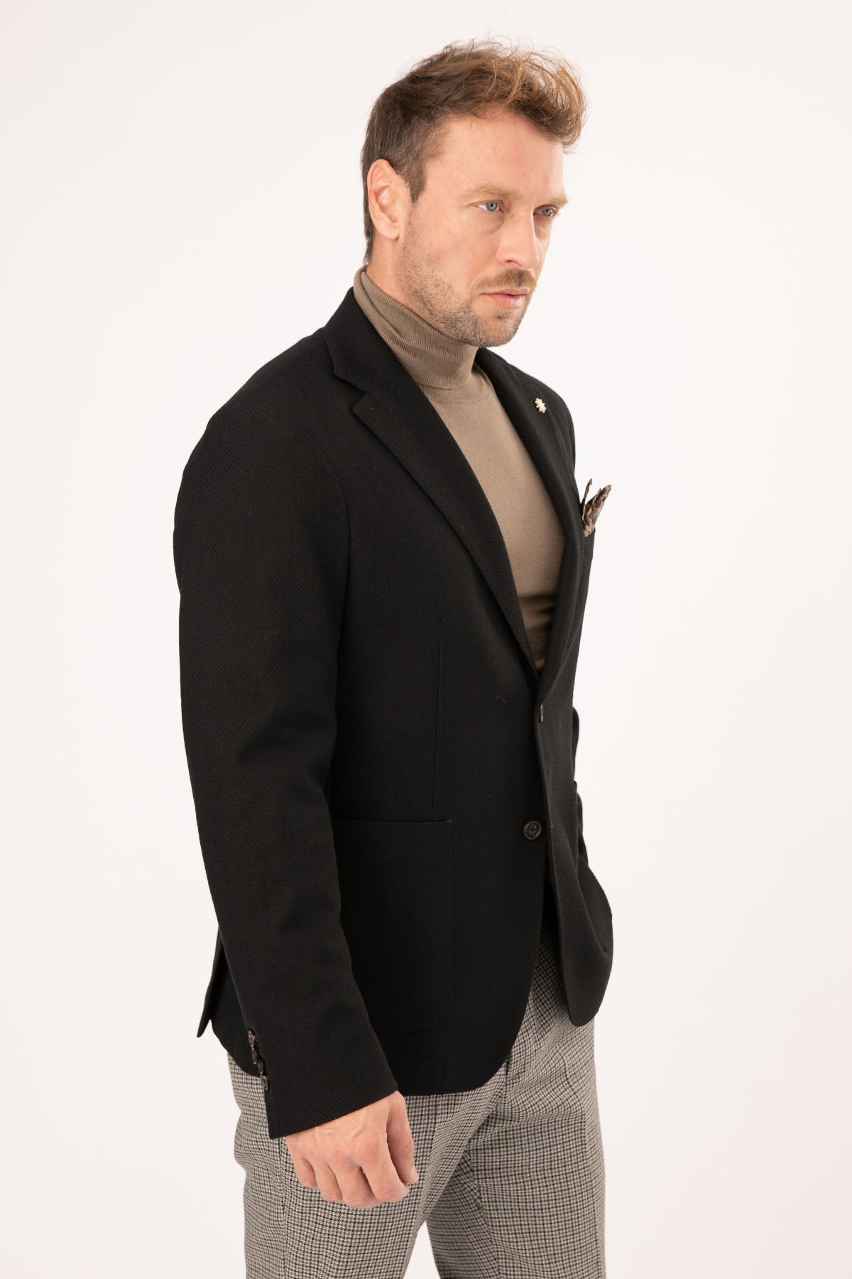 Manuel Ritz Çift Düğme Blazer Ceket-Libas Trendy Fashion Store