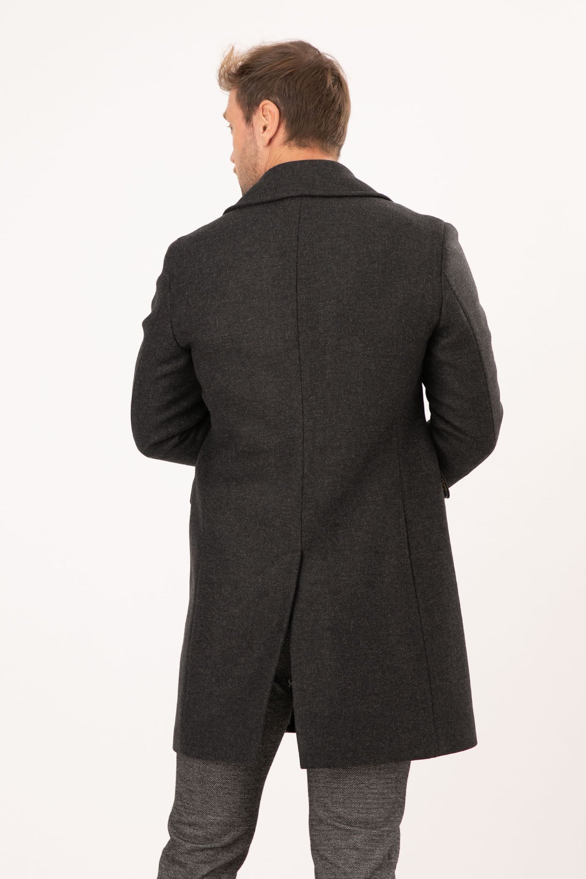 Manuel Ritz Kruvaze Yün Kaban-Libas Trendy Fashion Store