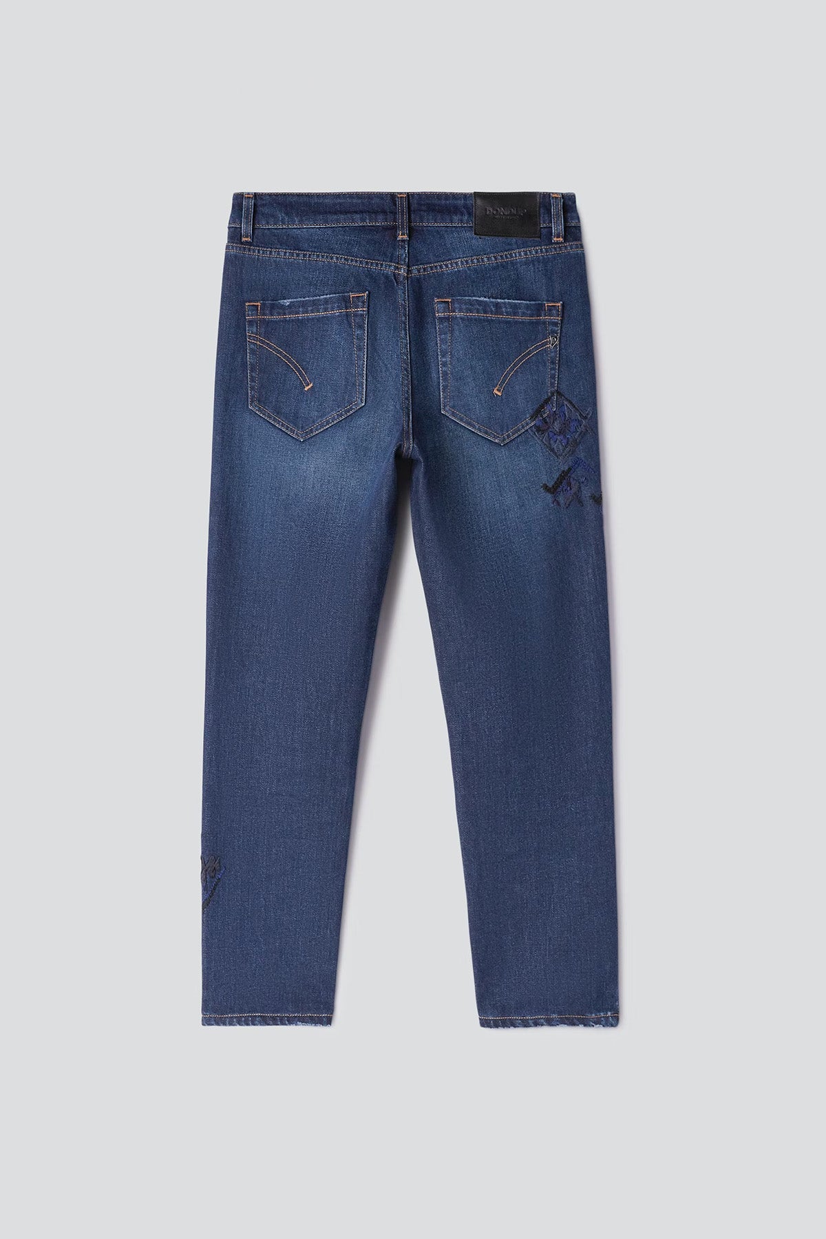 Dondup Koons Loose Fit Nakış Desenli Jeans-Libas Trendy Fashion Store