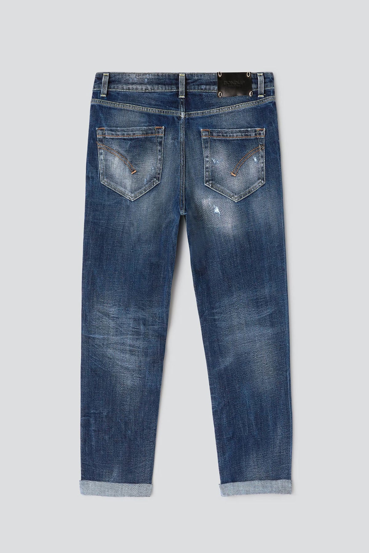 Dondup Koons Loose Fit Yıkamalı Streç Jeans-Libas Trendy Fashion Store