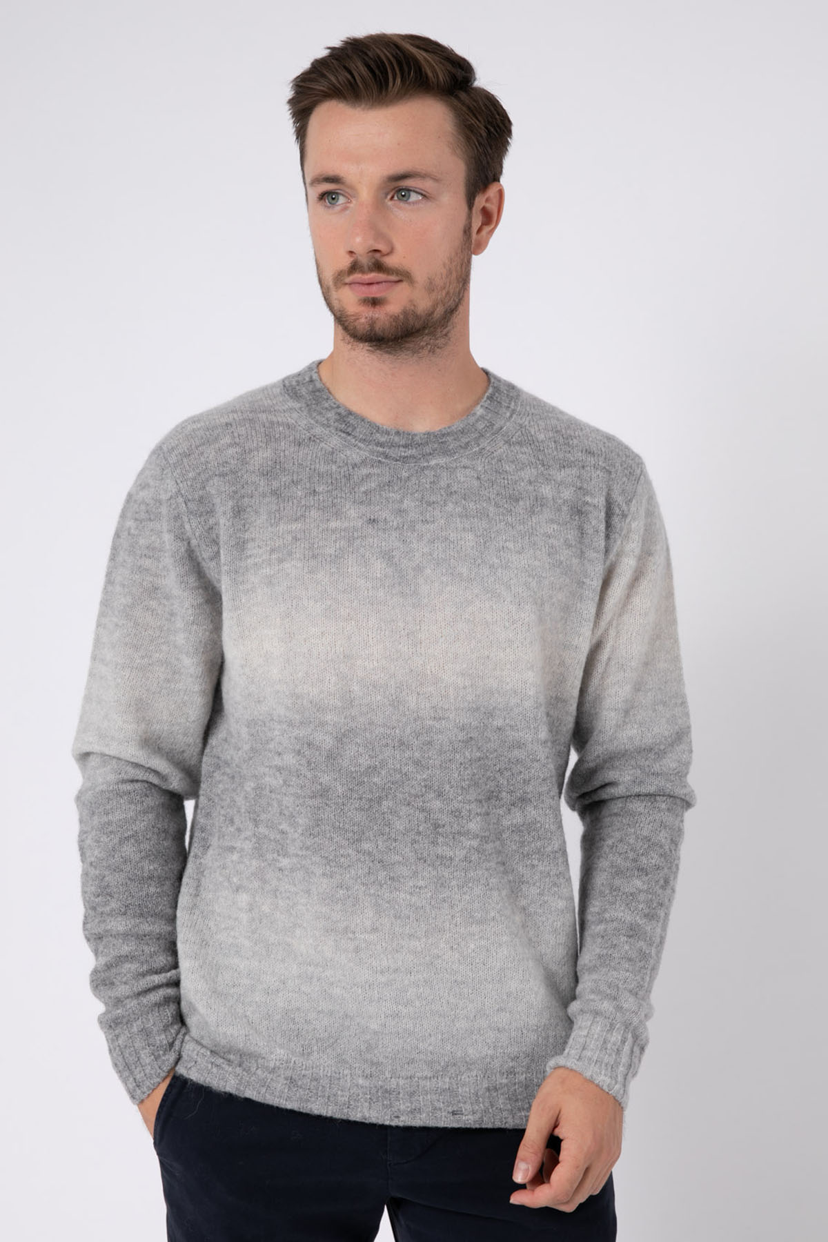 Dondup Yuvarlak Yaka Yün Triko-Libas Trendy Fashion Store