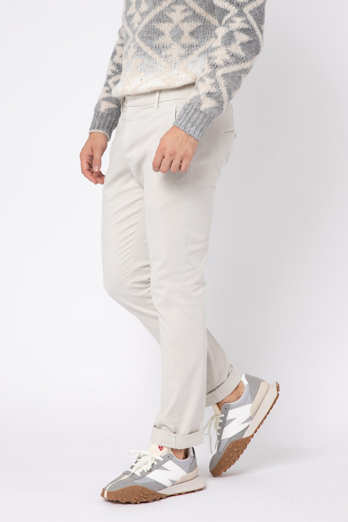 Dondup Slim Fit Yandan Cepli Streç Pantolon-Libas Trendy Fashion Store