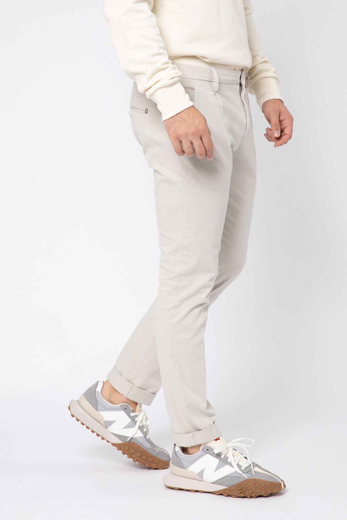 Dondup Slim Fit Yandan Cepli Tek Pile Streç Pantolon-Libas Trendy Fashion Store